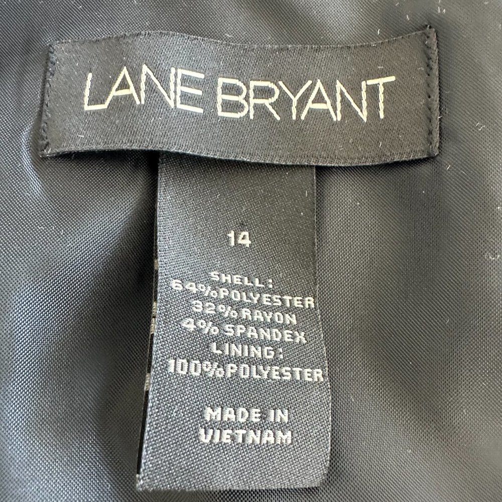Black Button Front Vest with Racerback - Picture 2 of 5